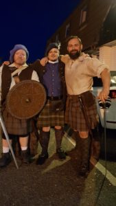 Cast from Outlander – Scotland 2019